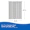Kenney Mfg Medium Weight Embossed PEVA Shower Liner, 70" W x 72" H, Smoke KN61150 - alternate 5